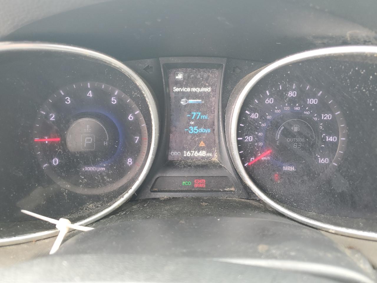 2014 Hyundai Santa Fe Sport VIN: 5XYZUDLB2EG138396 Lot: 64672125