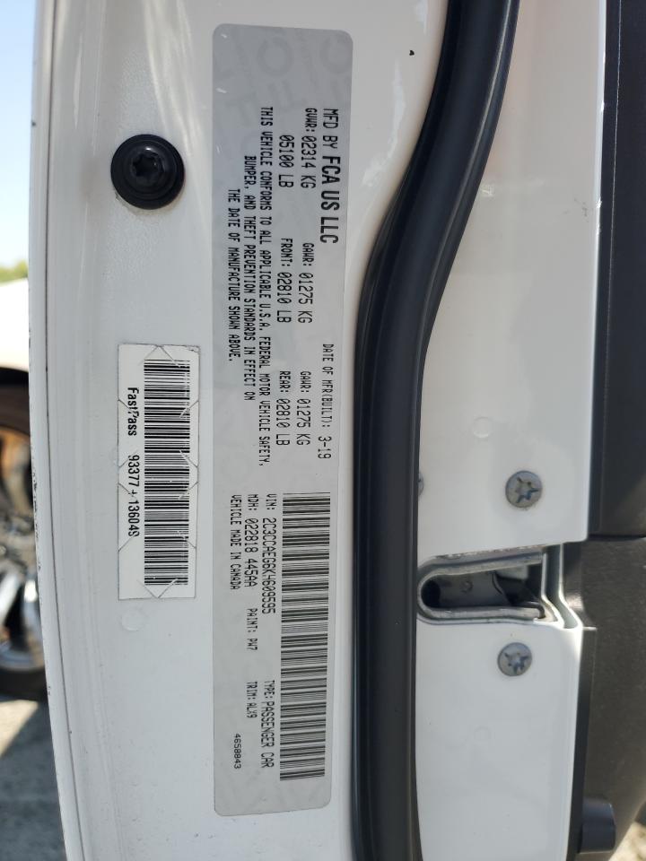 2019 Chrysler 300 Limited VIN: 2C3CCAEG6KH609595 Lot: 64442765