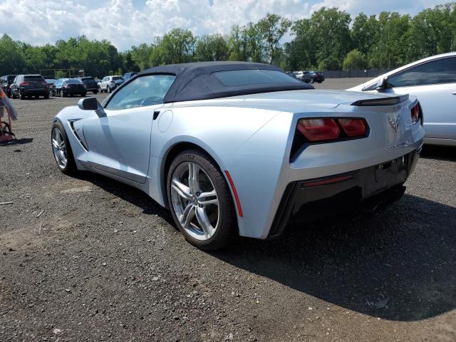 Cabriolets CHEVROLET CORVETTE 2017 Srebrny
