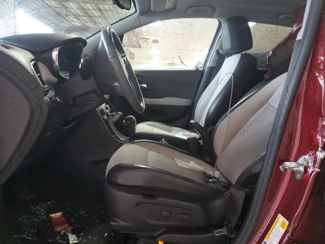  CHEVROLET TRAX 2017 Burgundy