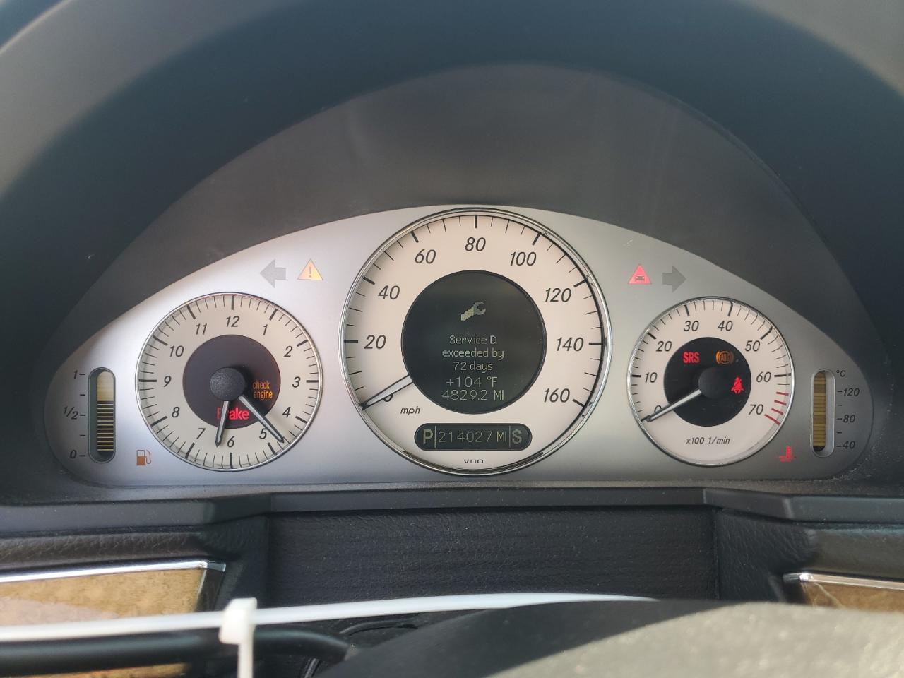 2007 Mercedes-Benz E 350 4Matic VIN: WDBUF87X97B160795 Lot: 63691205