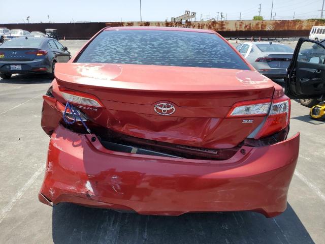  TOYOTA CAMRY 2014 Красный