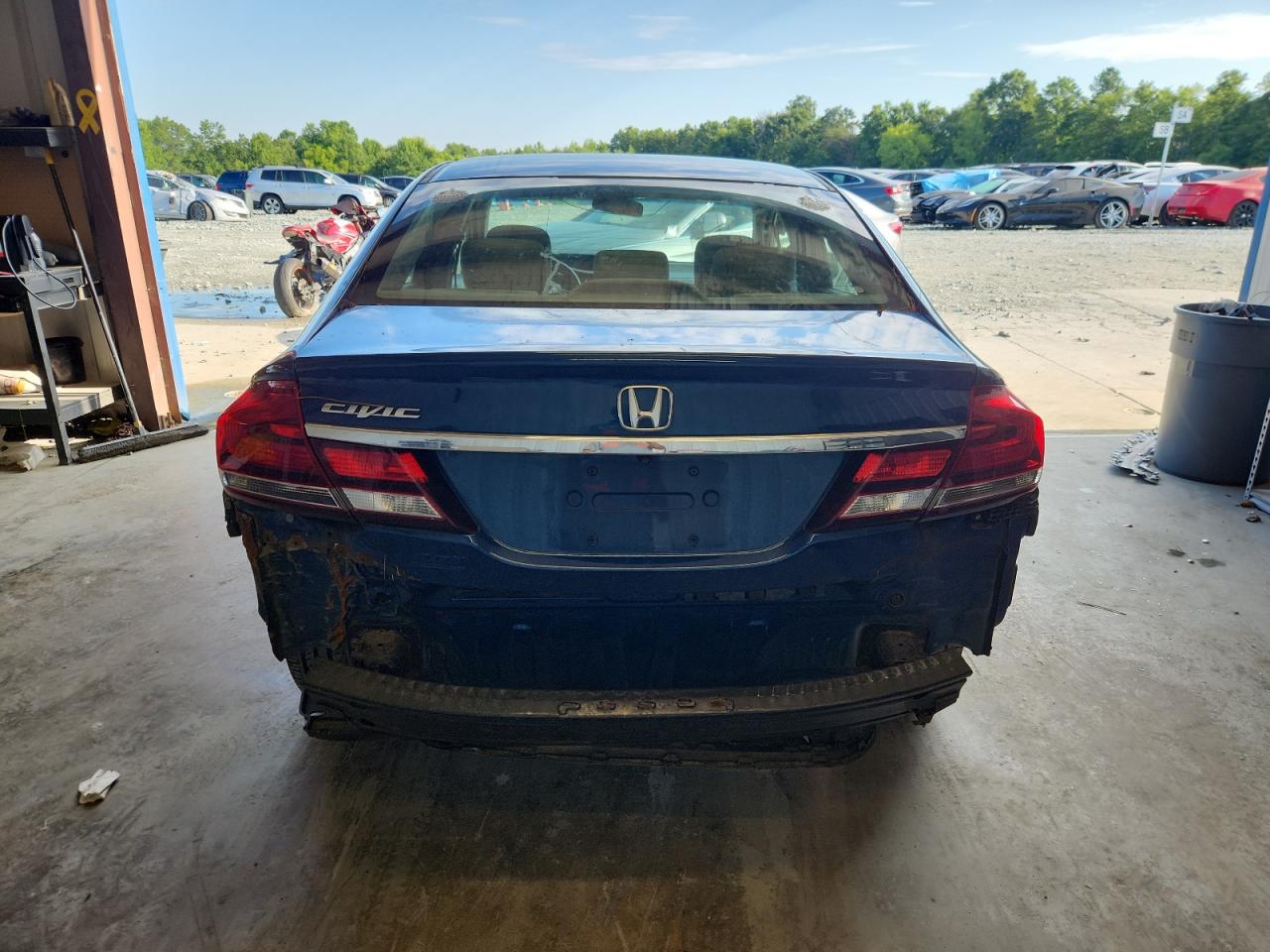 2013 Honda Civic Ex VIN: 19XFB2F80DE016435 Lot: 63099395