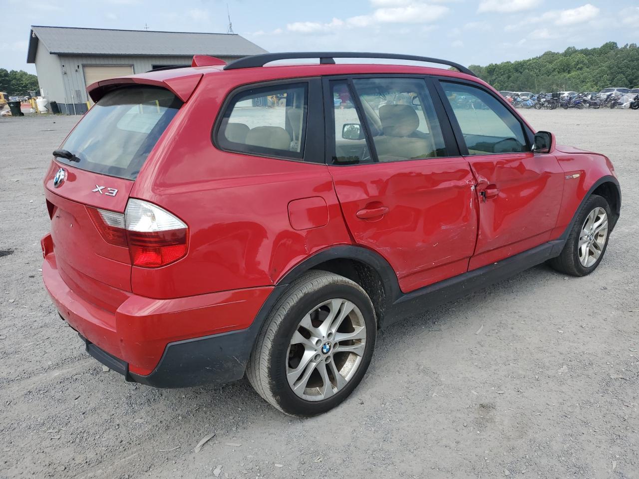 2007 BMW X3 3.0Si VIN: WBXPC93487WF17746 Lot: 66290555
