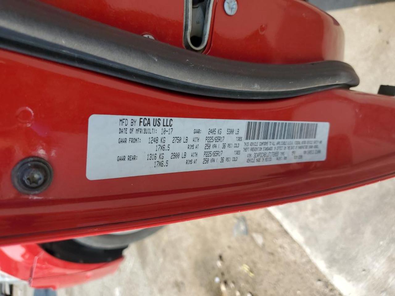 2018 Dodge Journey Se VIN: 3C4PDCAB1JT172059 Lot: 66502945