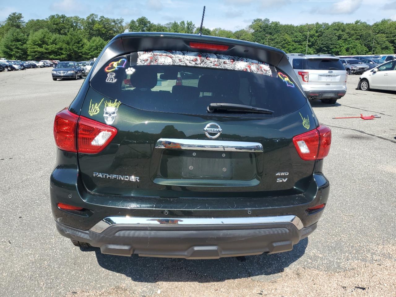 2018 Nissan Pathfinder S VIN: 5N1DR2MM5JC659722 Lot: 64452525
