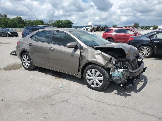 Sedans TOYOTA COROLLA 2017 Brown