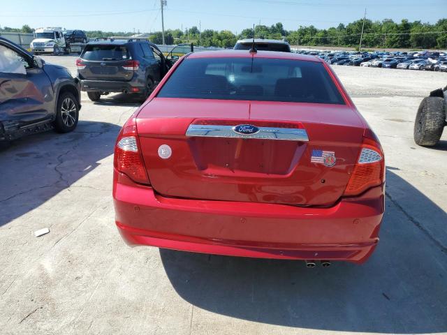  FORD FUSION 2012 Czerwony