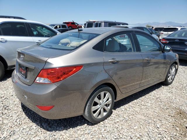 Sedans HYUNDAI ACCENT 2012 Brown
