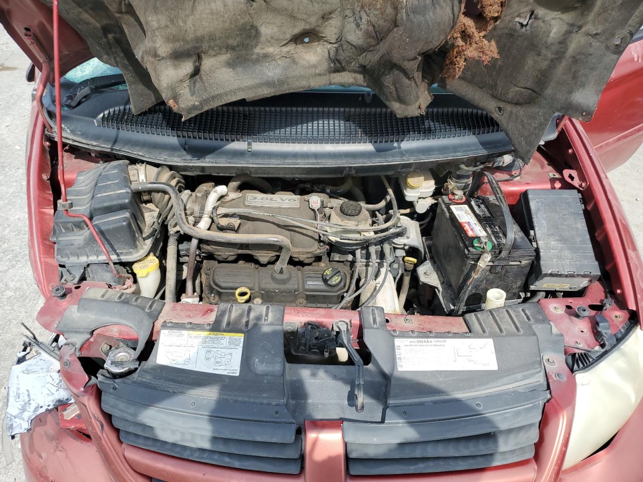 2006 Dodge Grand Caravan Sxt VIN: 2D4GP44L76R650421 Lot: 63344385