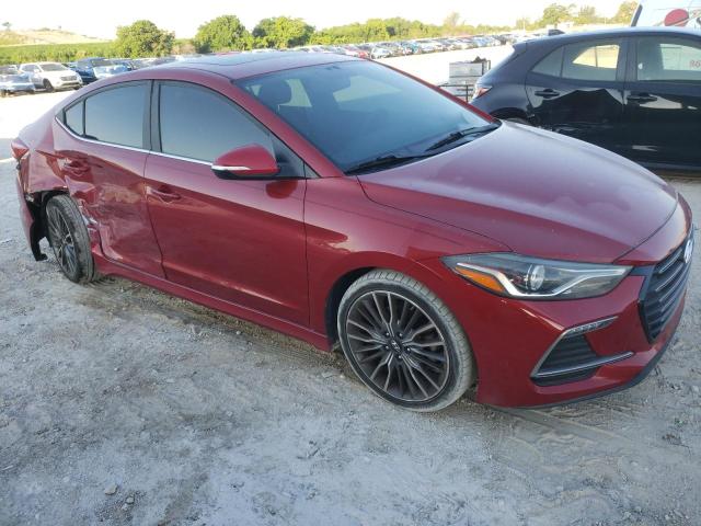  HYUNDAI ELANTRA 2018 Red