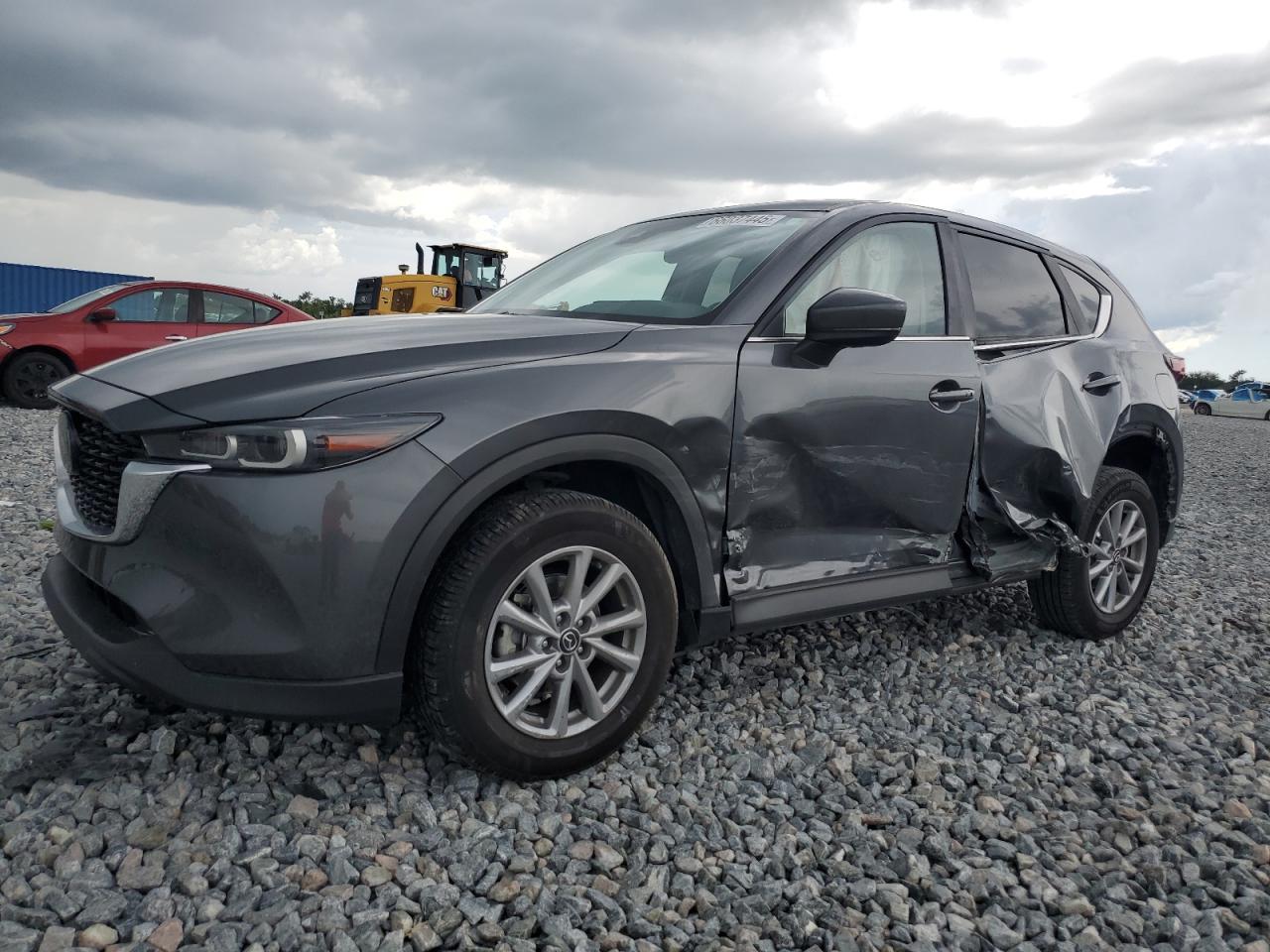 2023 Mazda Cx-5 Preferred grey null gas JM3KFBCM0P0137457 photo #1