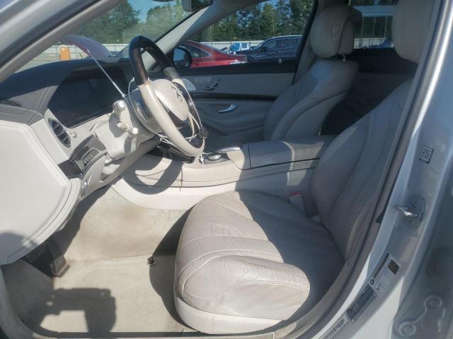 Sedans MERCEDES-BENZ S-CLASS 2016 Srebrny