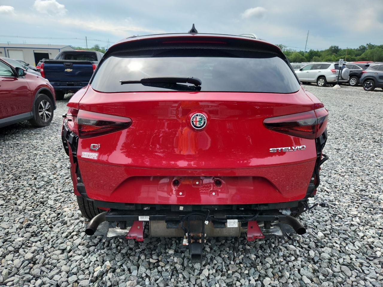 2020 Alfa Romeo Stelvio Ti VIN: ZASPAKBN1L7C84547 Lot: 63089645