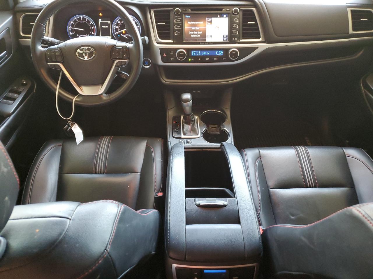 2019 Toyota Highlander Se VIN: 5TDJZRFH6KS601070 Lot: 65477085
