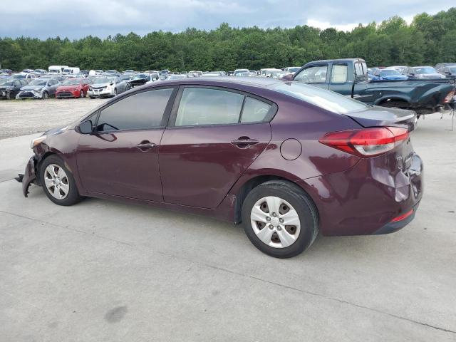  KIA FORTE 2017 Бургунди