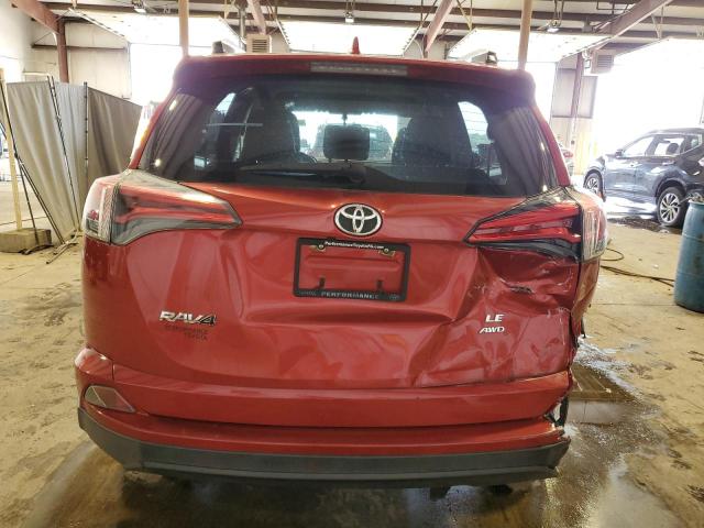  TOYOTA RAV4 2016 Czerwony