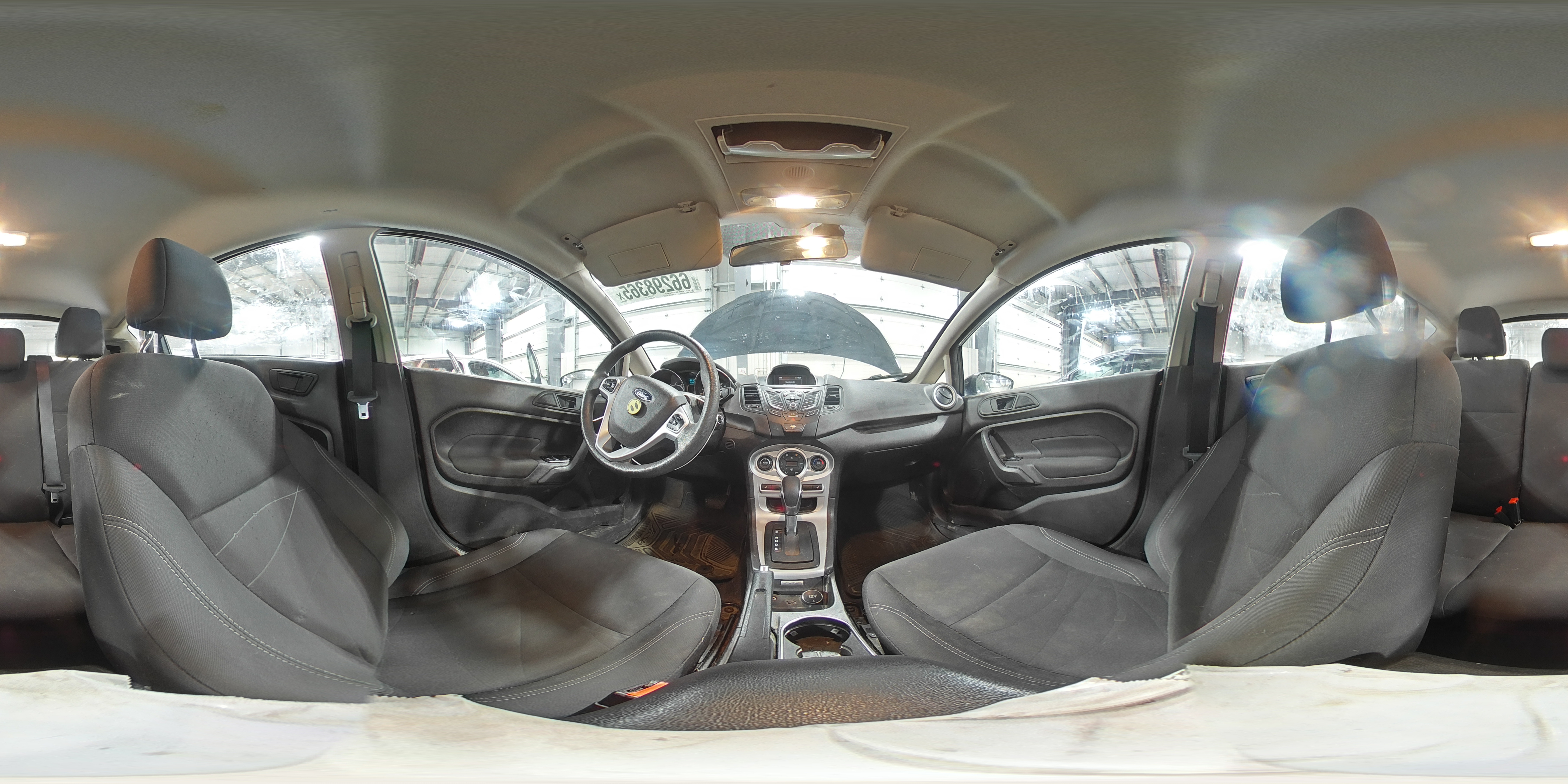2019 Ford Fiesta Se VIN: 3FADP4EJ6KM163828 Lot: 66298365