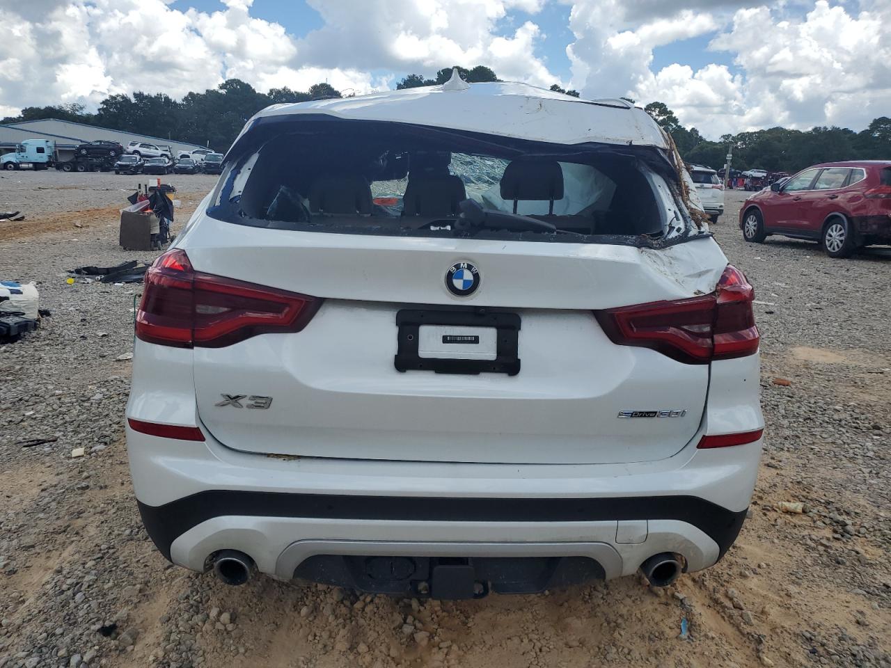 2021 BMW X3 Sdrive30I VIN: 5UXTY3C01M9E51895 Lot: 64559395