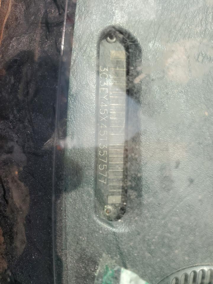 2005 Chrysler Pt Cruiser VIN: 3C3EY45X45T357577 Lot: 62938105