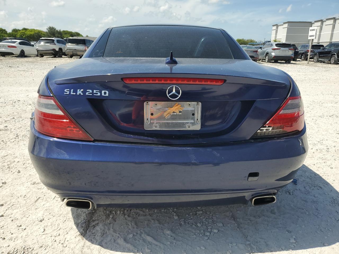 2013 Mercedes-Benz Slk 250 VIN: WDDPK4HA1DF055417 Lot: 62498335