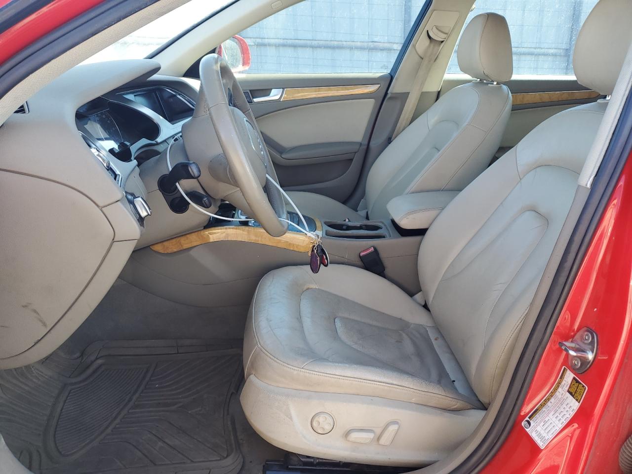 2009 Audi A4 2.0T Quattro VIN: WAULF78K19N059968 Lot: 65025315