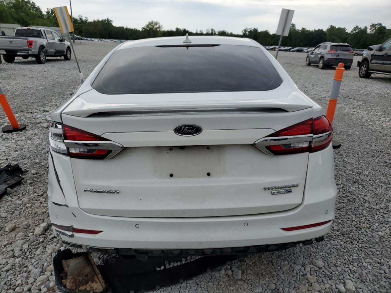 2019 Ford Fusion Titanium VIN: 3FA6P0D94KR184396 Lot: 65398405