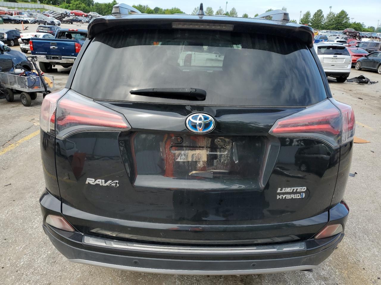 2017 Toyota Rav4 Hv Limited VIN: JTMDJREV7HD096348 Lot: 64000575