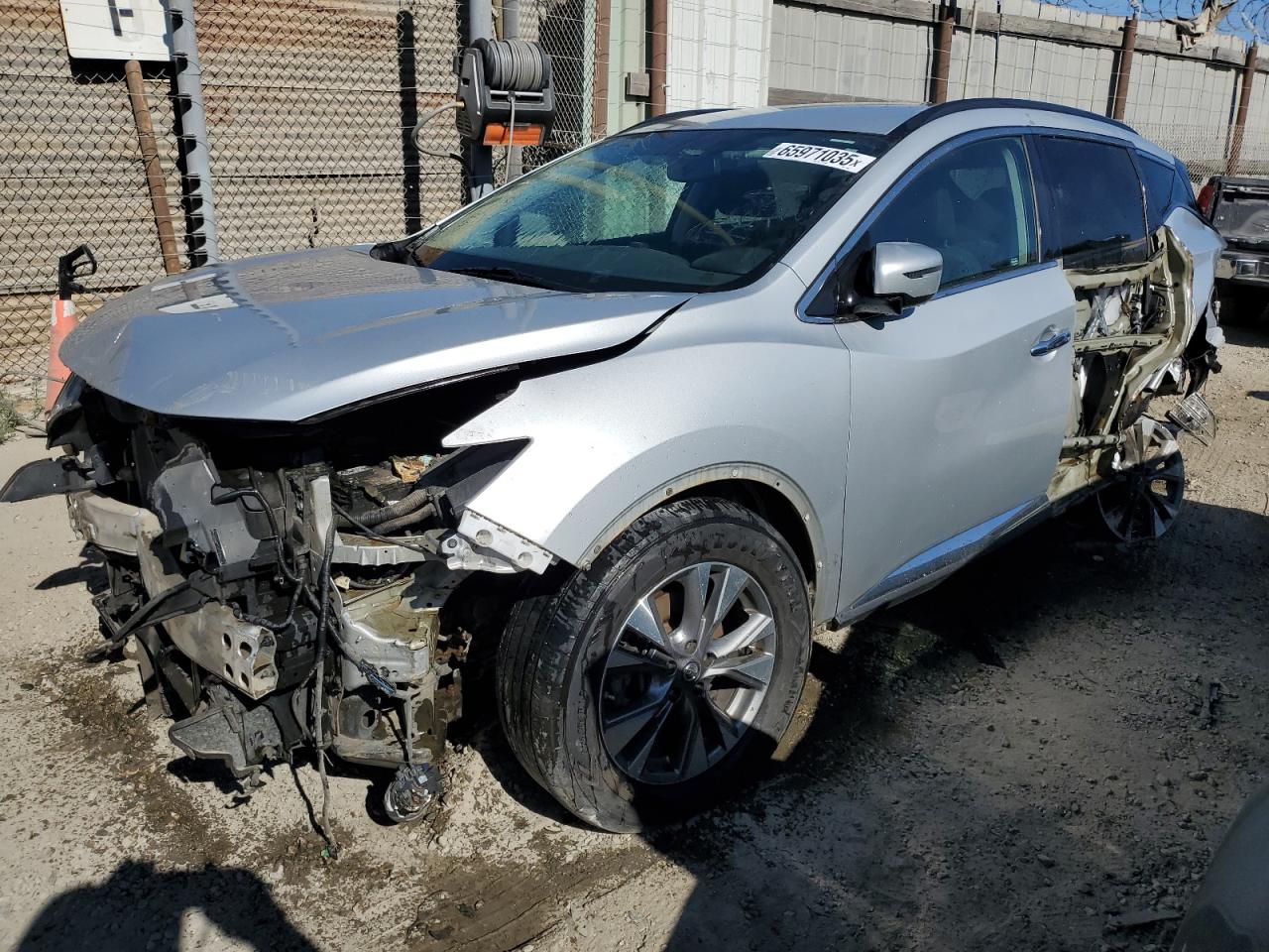 2018 Nissan Murano S VIN: 5N1AZ2MGXJN102662 Lot: 65971035