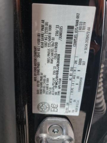 2020 FORD ESCAPE SEL  