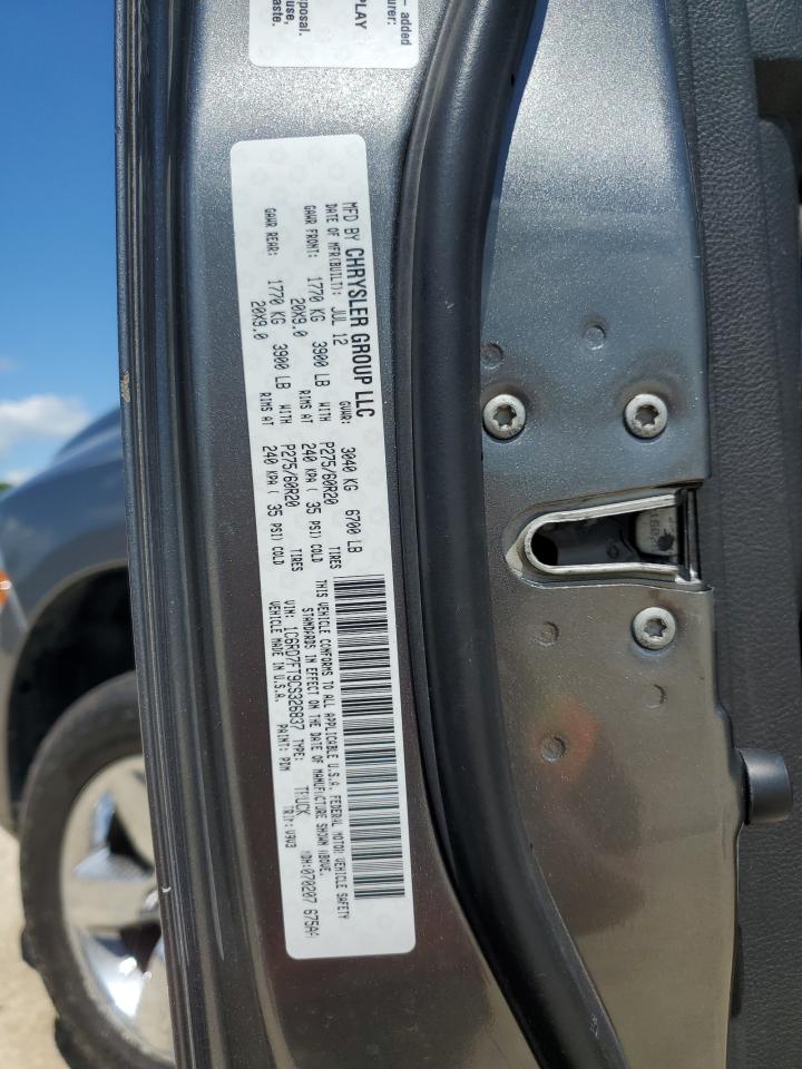 2012 Dodge Ram 1500 St VIN: 1C6RD7FT9CS326837 Lot: 61647835
