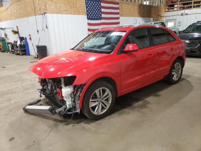  AUDI Q3 2017 Czerwony