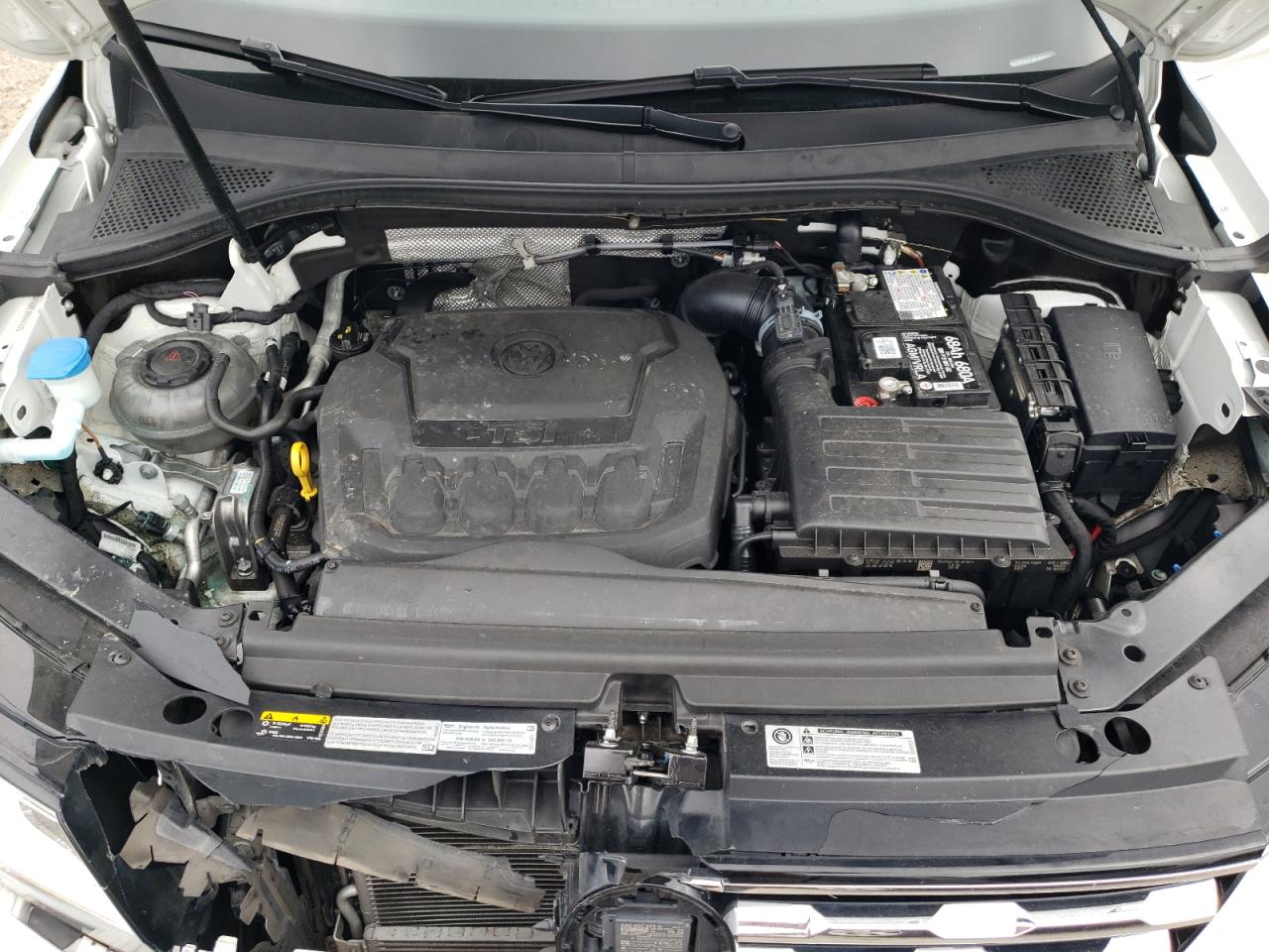 2018 Volkswagen Tiguan Se VIN: 3VV2B7AX7JM144135 Lot: 62292155