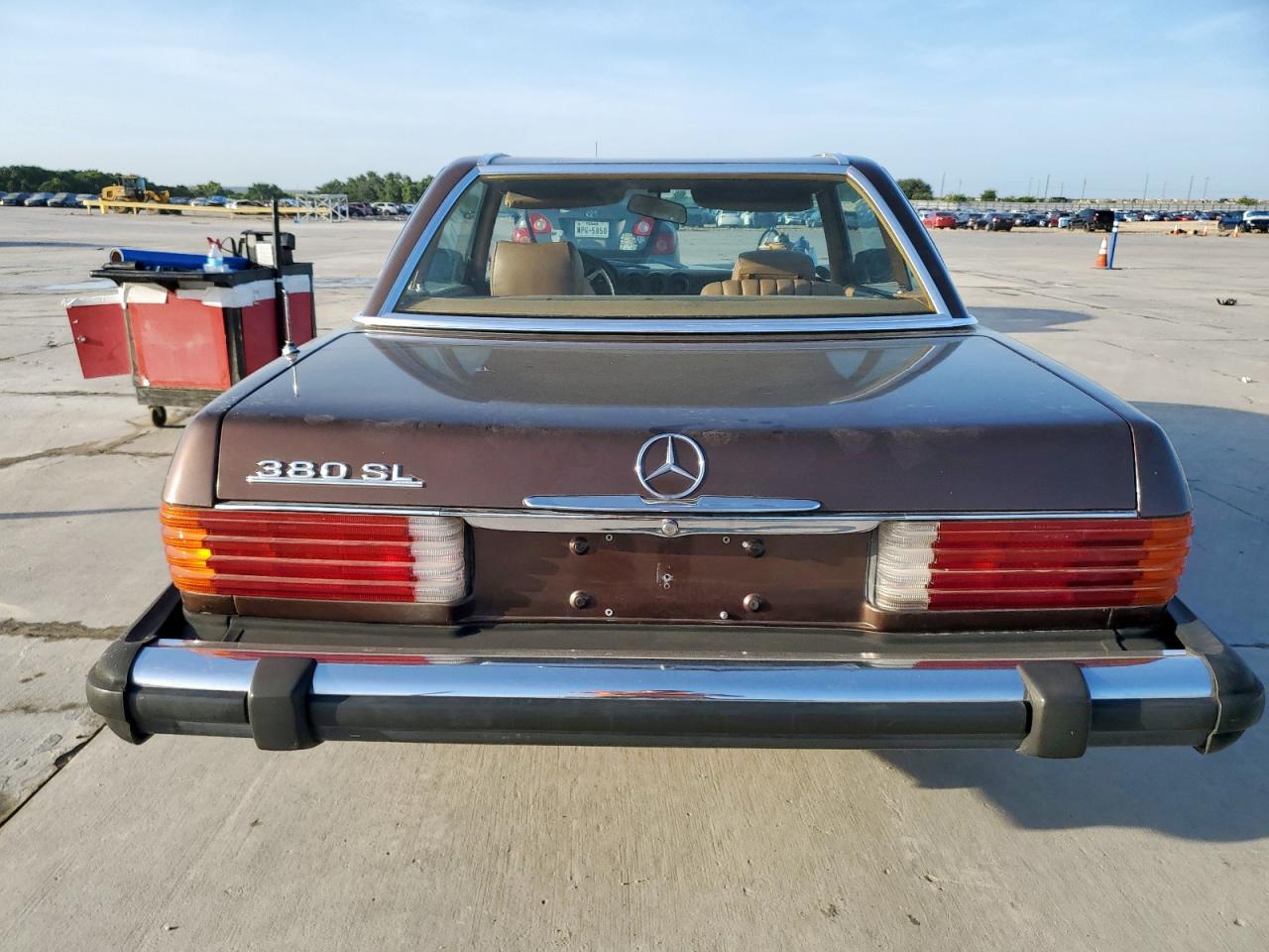 1981 Mercedes-Benz 380 Sl VIN: WDBBA45A0BB007969 Lot: 65242345
