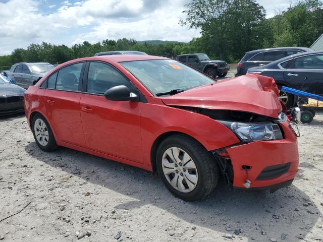  CHEVROLET CRUZE 2014 Red