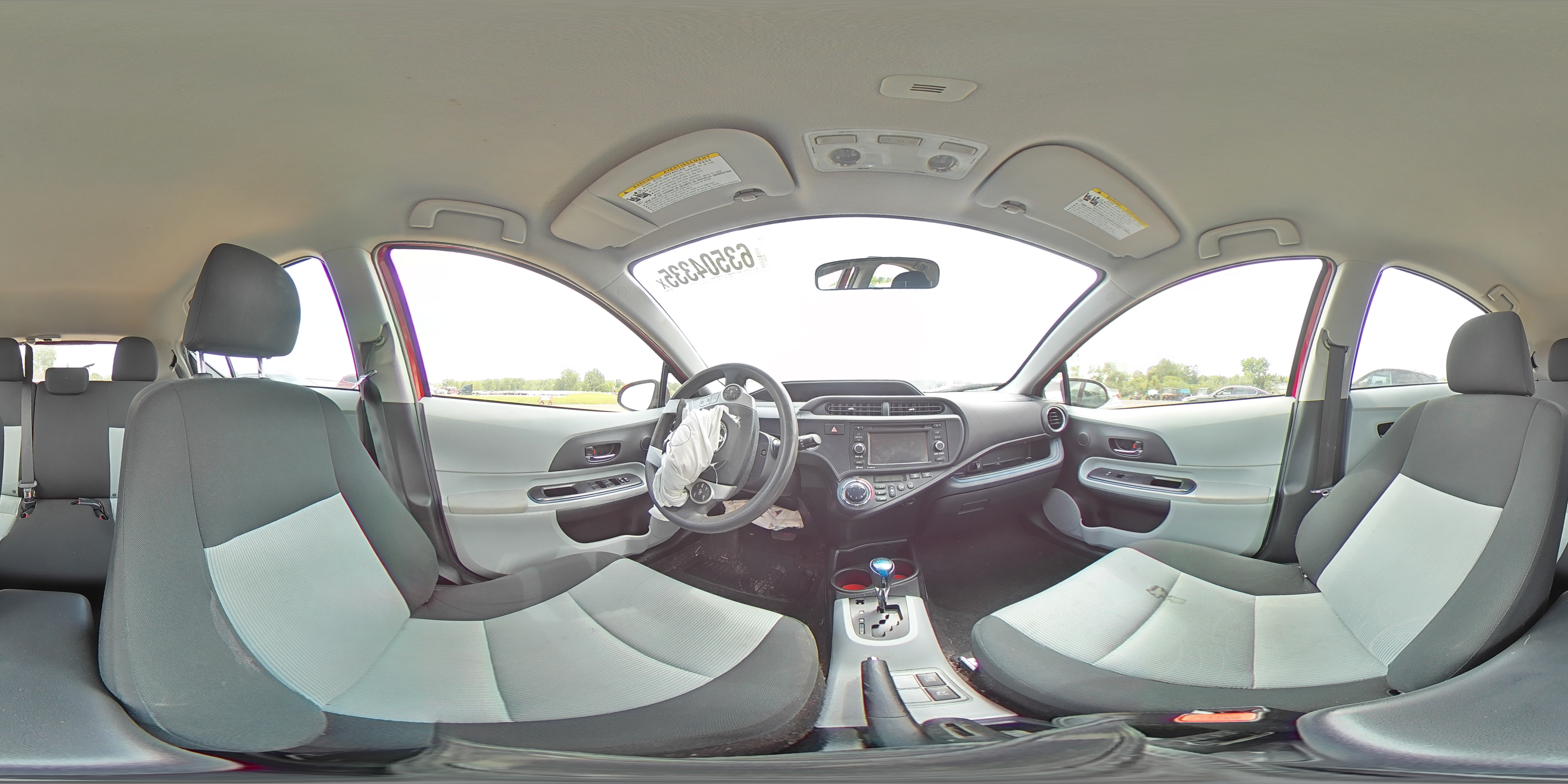 2013 Toyota Prius C VIN: JTDKDTB33D1549066 Lot: 63504335