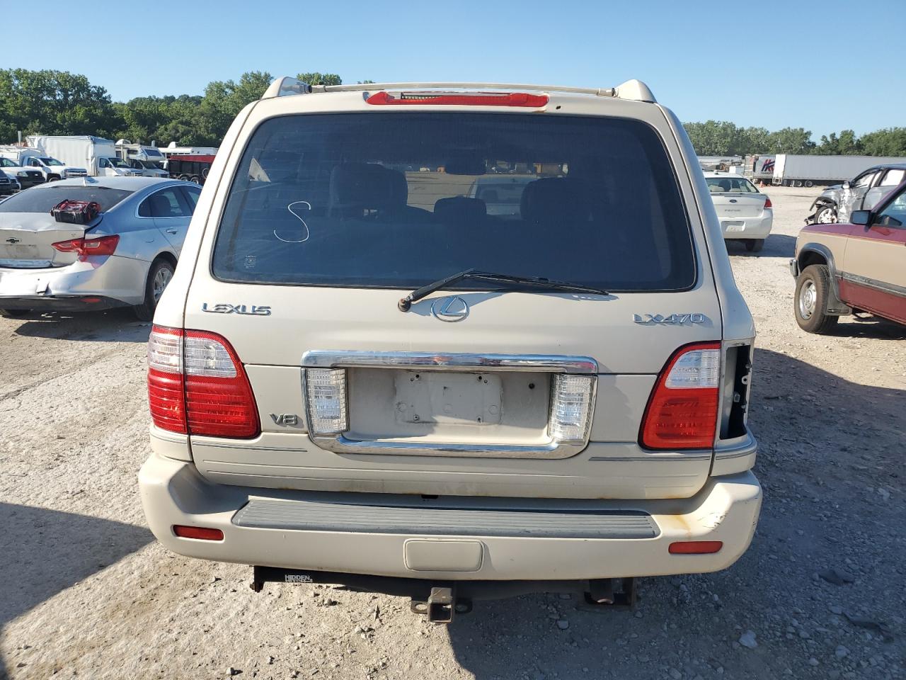 2003 Lexus Lx 470 VIN: JTJHT00W333533930 Lot: 63455825