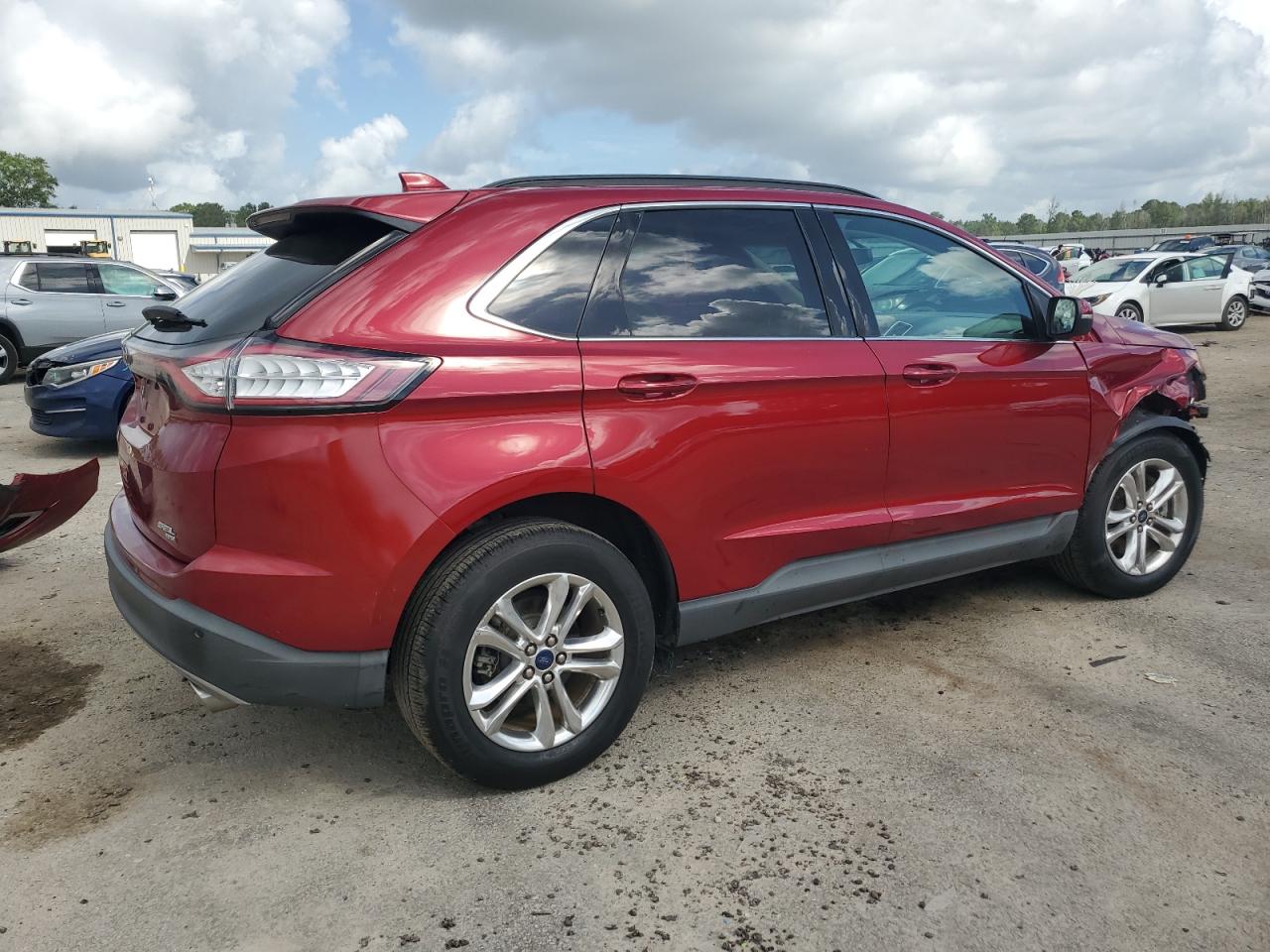 2015 Ford Edge Sel VIN: 2FMTK4J84FBC22000 Lot: 63862405