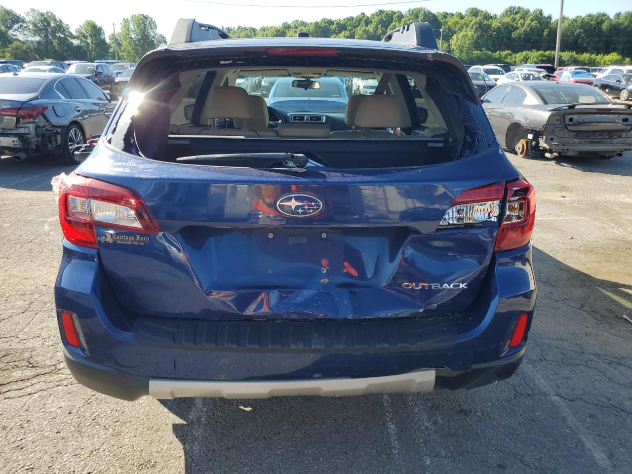 2015 Subaru Outback 2.5I Limited VIN: 4S4BSBJC1F3207345 Lot: 66165795