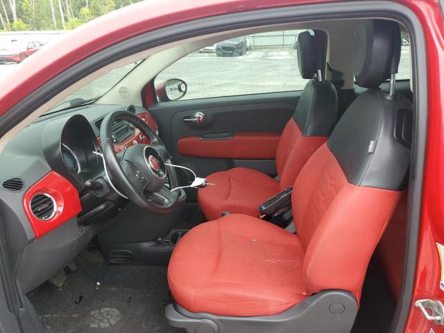 Hatchbacks FIAT 500 2012 Red
