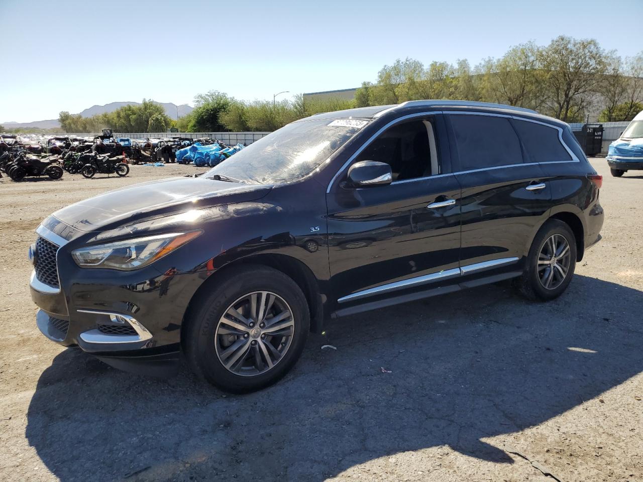 2020 Infiniti Qx60 Luxe black null gas 5N1DL0MN2LC519063 photo #1