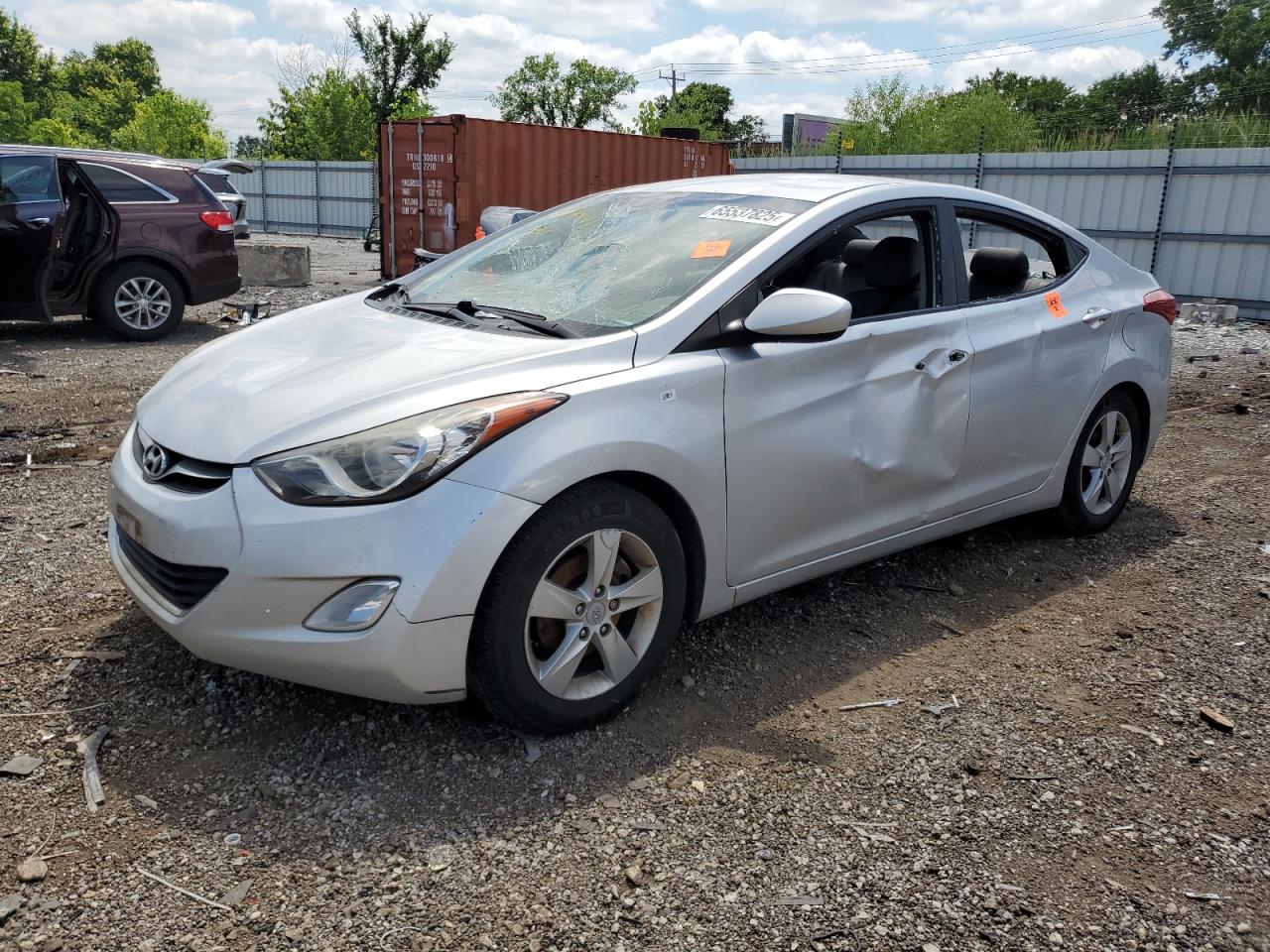 2012 Hyundai Elantra Gls VIN: KMHDH4AE9CU456342 Lot: 65537825