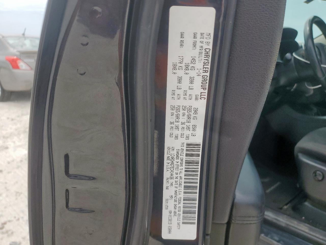 2014 Dodge Durango Sxt VIN: 1C4RDHAG7EC414436 Lot: 63857315