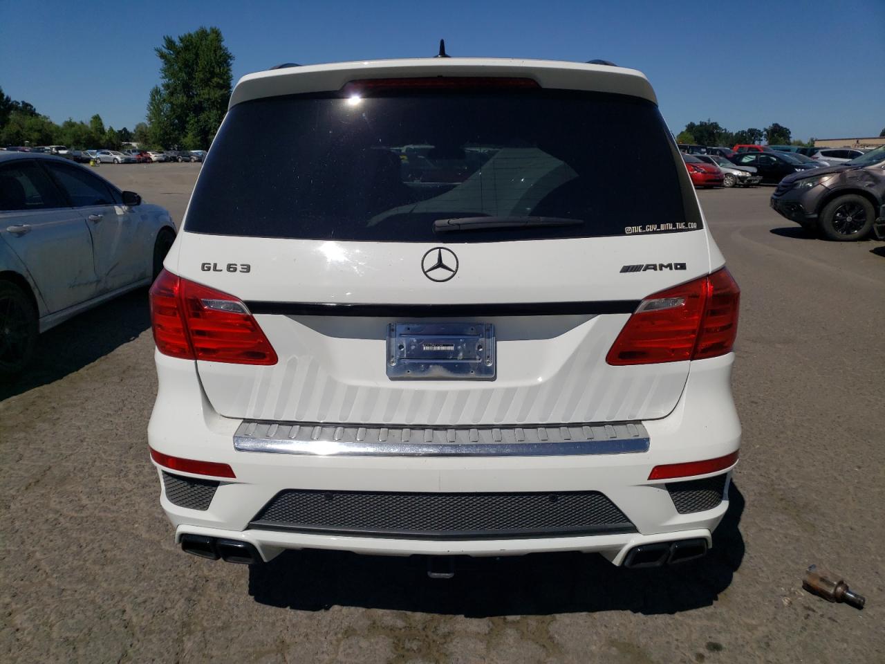 2015 Mercedes-Benz Gl 63 Amg VIN: 4JGDF7EE4FA519340 Lot: 64489055