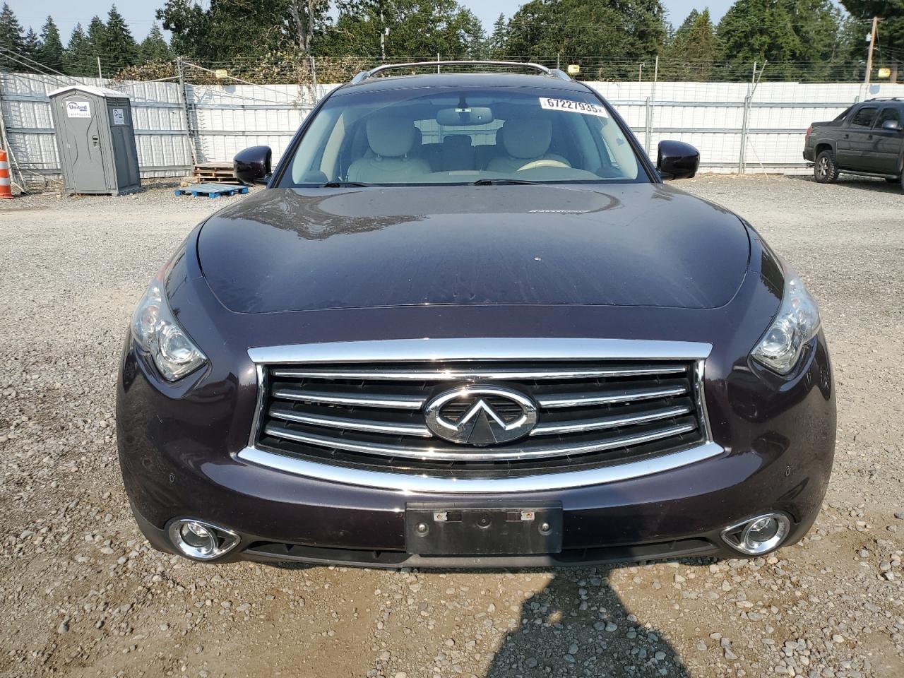 2015 Infiniti Qx70 VIN: JN8CS1MW6FM482197 Lot: 67227935