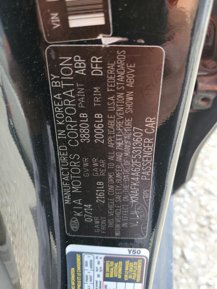 2015 Kia Forte Lx VIN: KNAFK4A62F5313607 Lot: 64564735