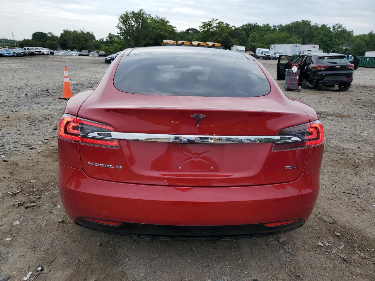 2016 Tesla Model S VIN: 5YJSA1E23GF154655 Lot: 64904555