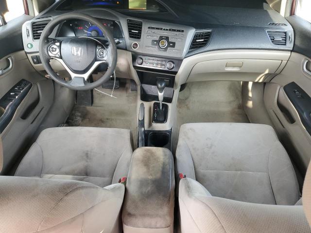  HONDA CIVIC 2012 Burgundy