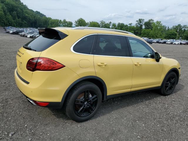 Parquets PORSCHE CAYENNE 2012 Żółty