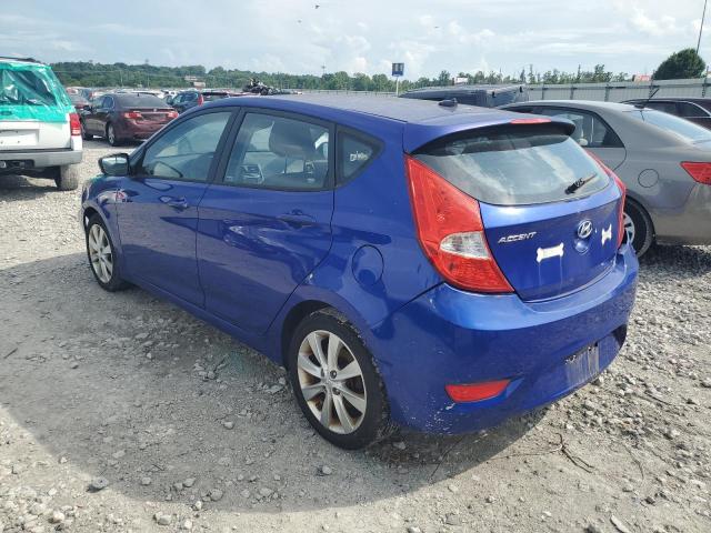  HYUNDAI ACCENT 2013 Granatowy